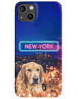 Funda para móvil personalizada 'Doggos de Nueva York'