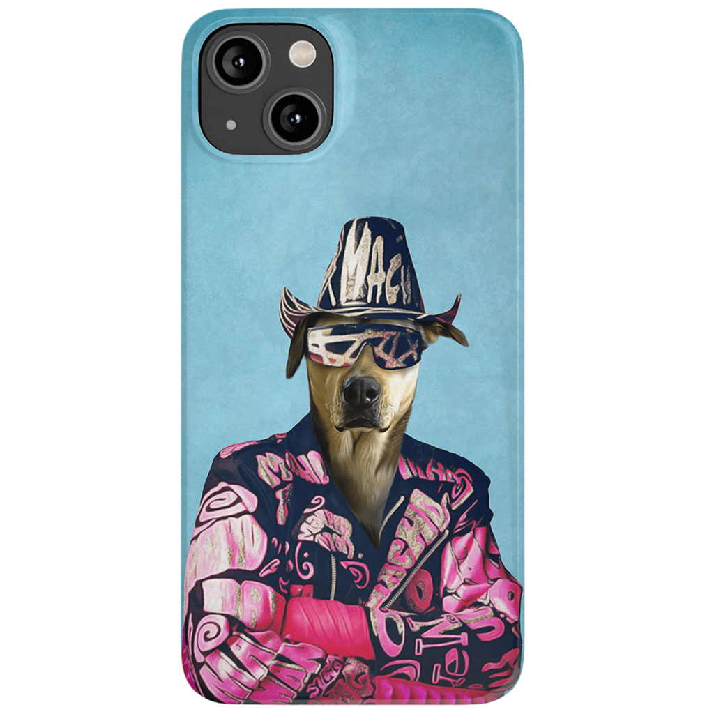 Funda para teléfono personalizada &#39;Macho Man Randy Dogger&#39;