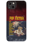 Funda personalizada para teléfono con 2 mascotas 'Pup Fiction'