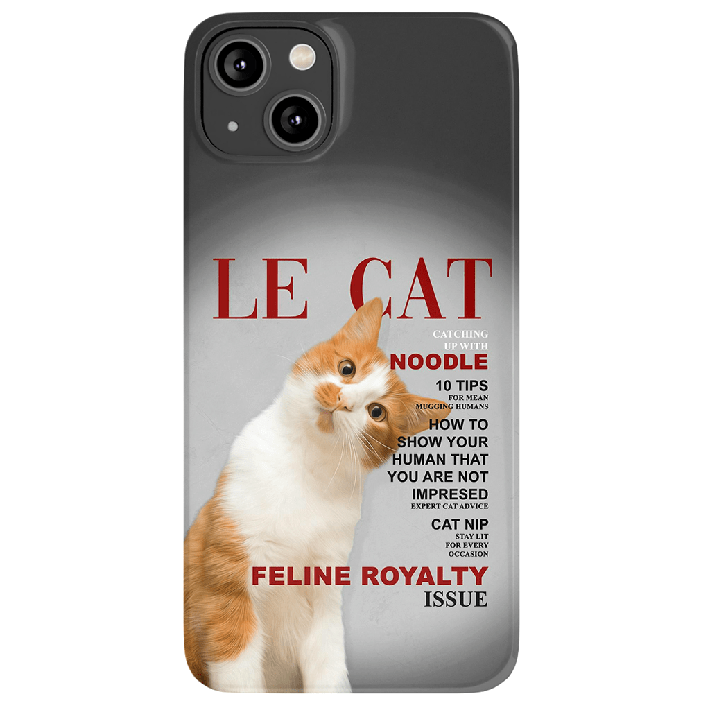 Funda para móvil personalizada &#39;Le Cat&#39;