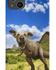 Funda para móvil personalizada 'Pawasaurus Rex'