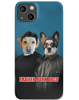 'Trailer Park Dogs 1' Funda personalizada para teléfono con 2 mascotas