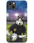 Funda para móvil personalizada 'El jugador de rugby'