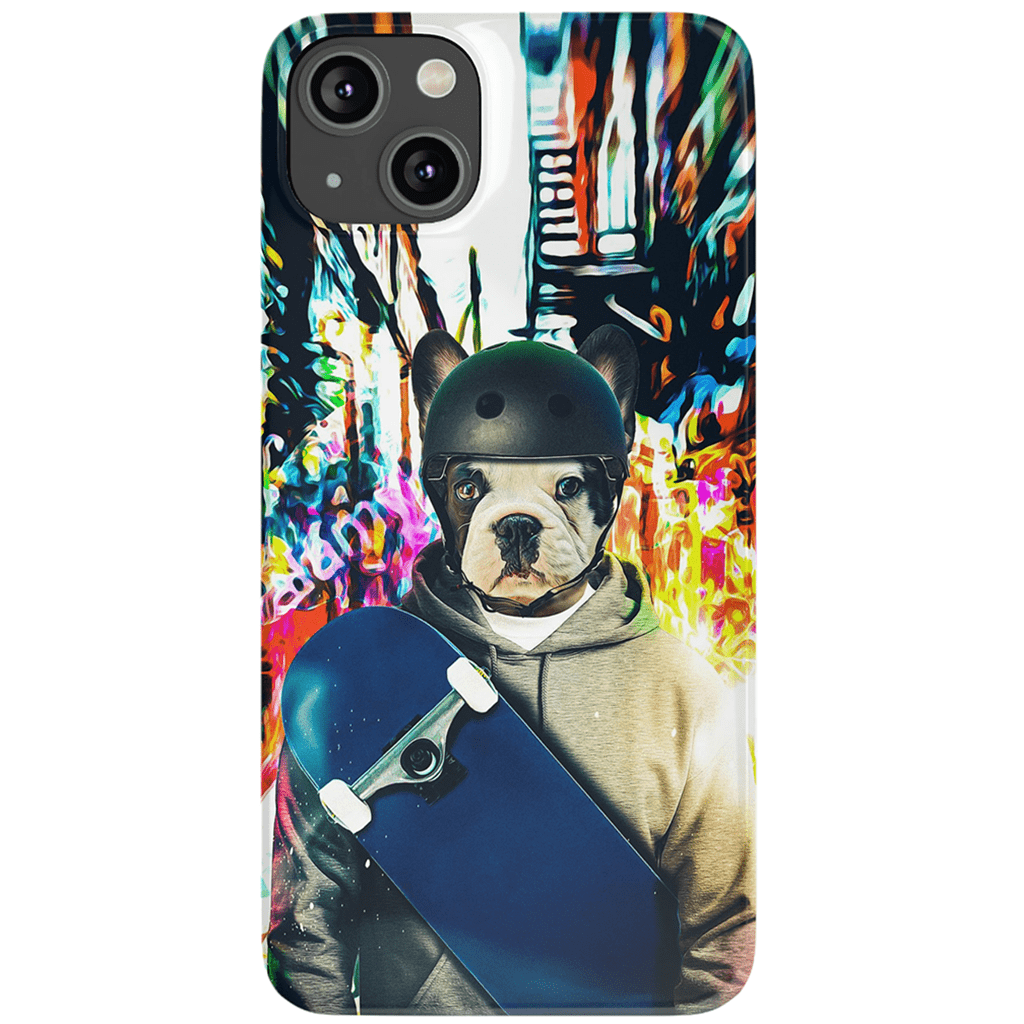 Funda para móvil personalizada &#39;El skater&#39;