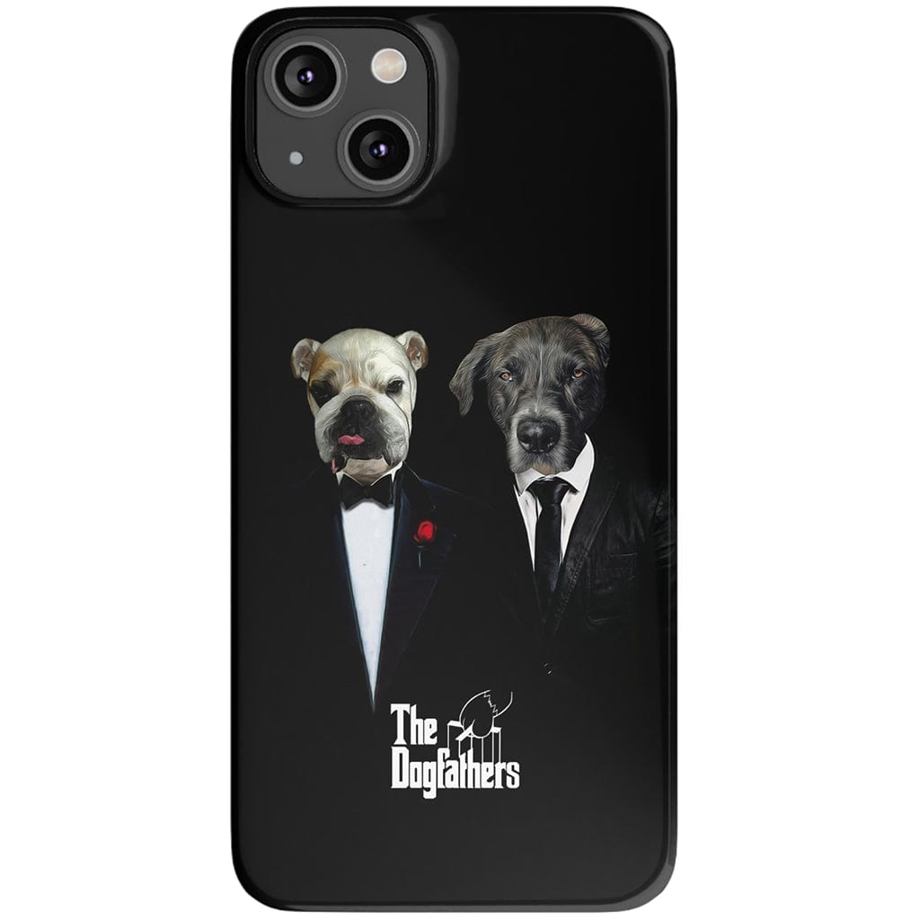 Funda personalizada para teléfono con 2 mascotas &#39;The Dogfathers&#39;