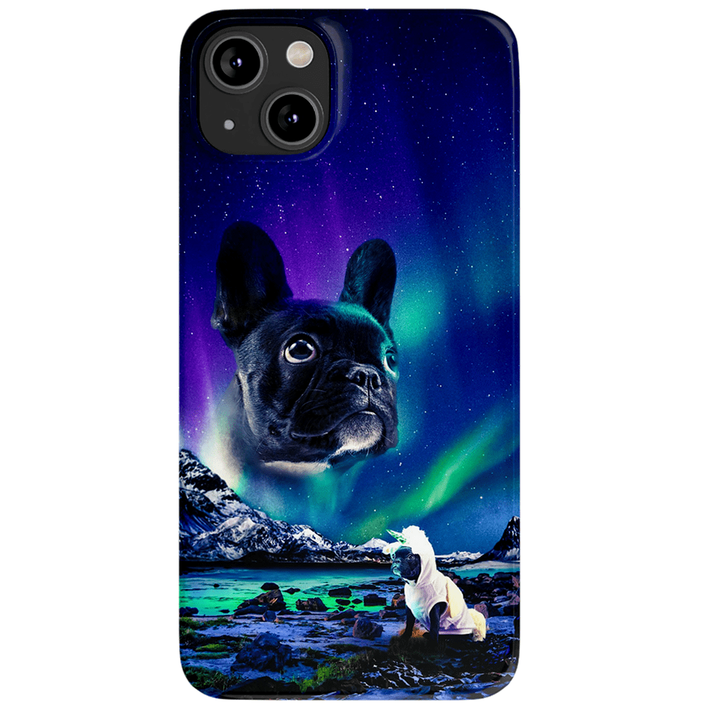 Funda para móvil personalizada &#39;Majestic Northern Lights&#39;