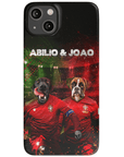 'Portugal Doggos' Funda personalizada para teléfono con 2 mascotas