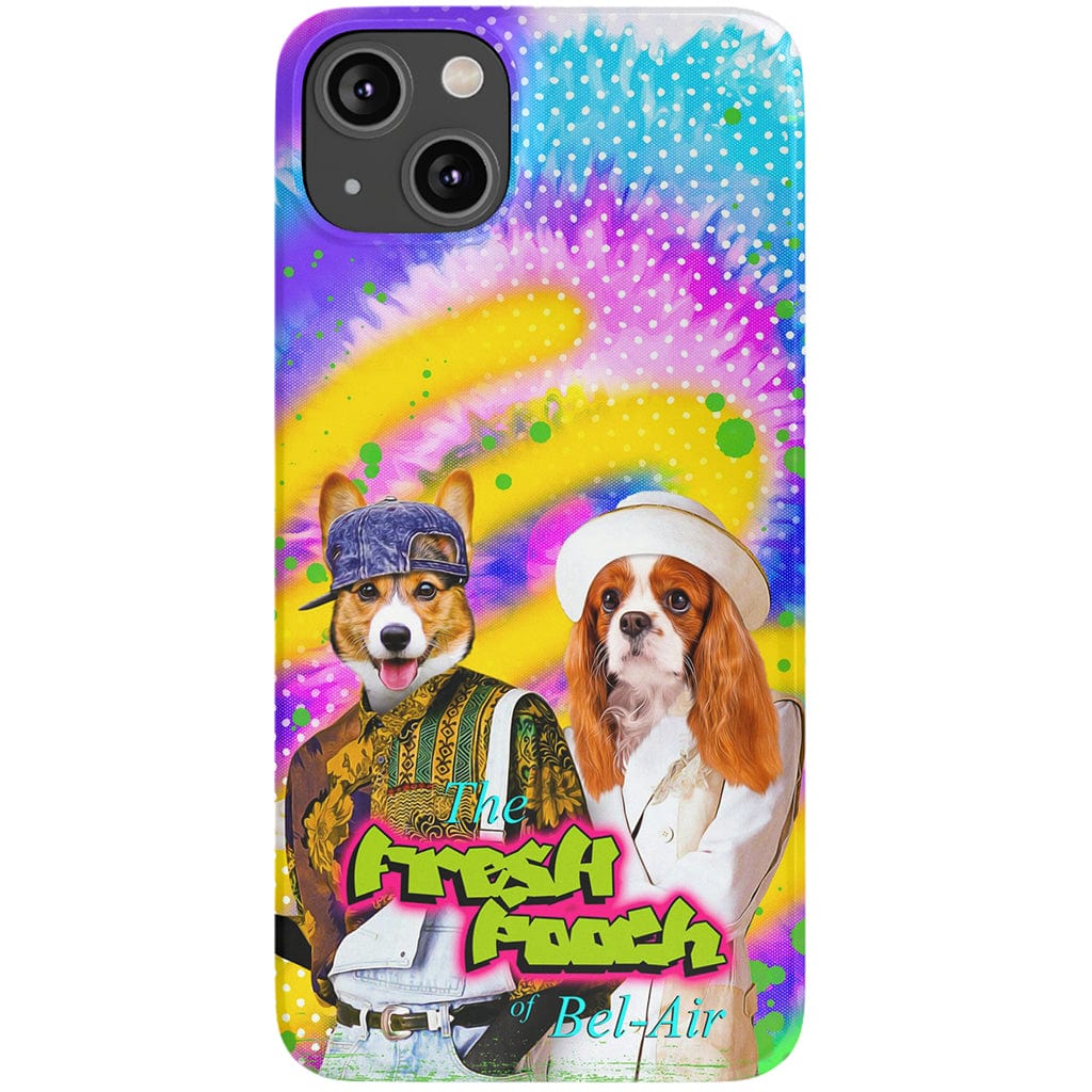 Funda personalizada para teléfono con 2 mascotas &#39;The Fresh Pooch&#39;