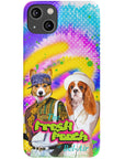 Funda personalizada para teléfono con 2 mascotas 'The Fresh Pooch'