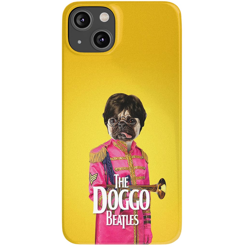 Funda personalizada para teléfono con 2 mascotas &#39;The Doggo Beatles&#39;