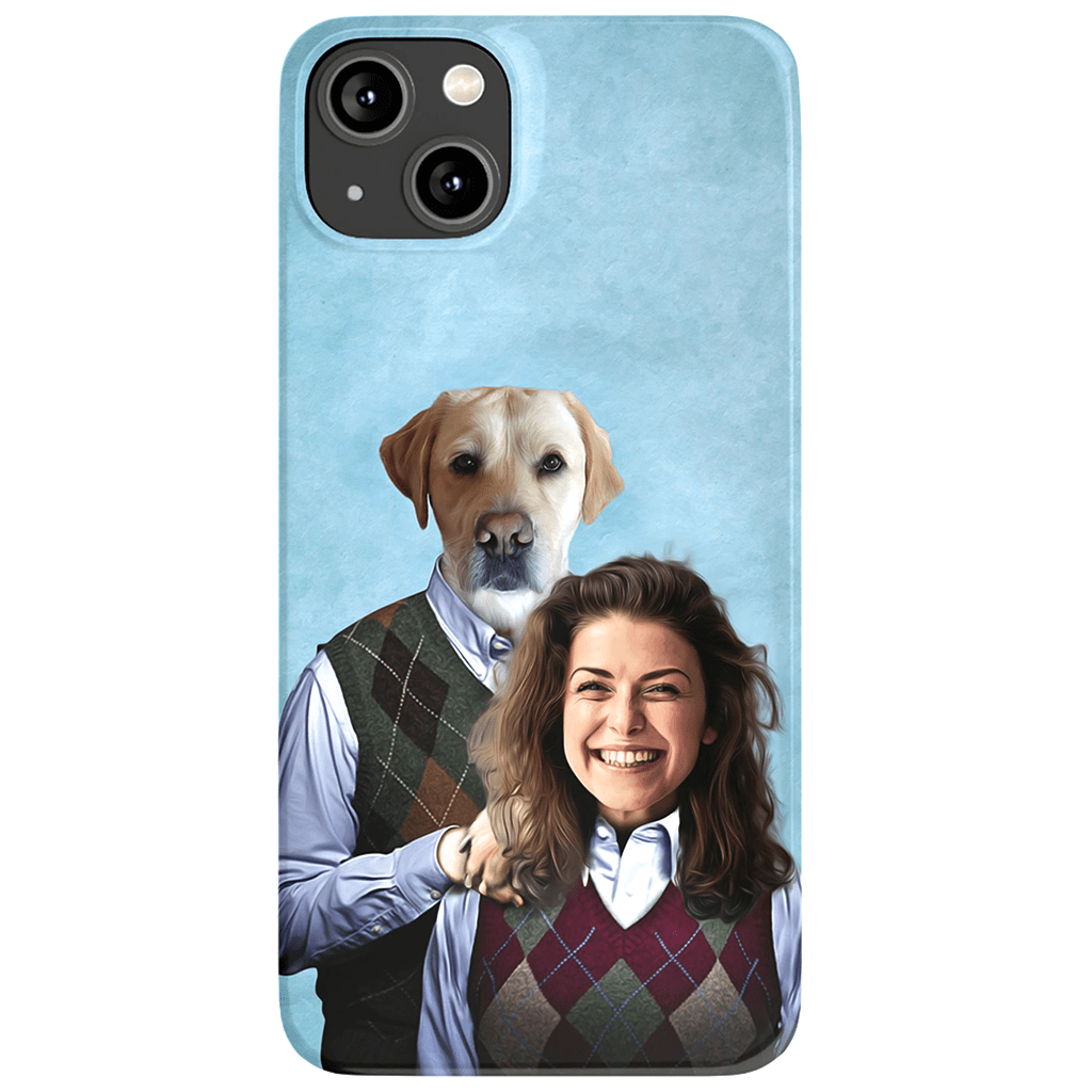 Funda para teléfono personalizada &#39;Step Doggo &amp;amp; Human (hembra)&#39;