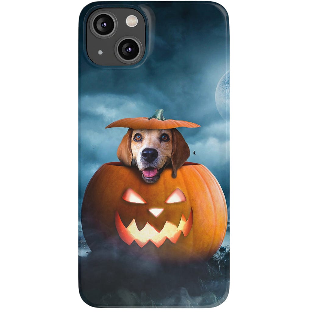 Funda para móvil personalizada &#39;The Pawmpkin&#39;