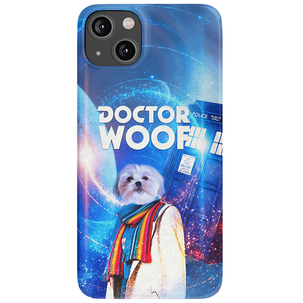 &#39;Dr. Funda de teléfono personalizada Woof (mujer)