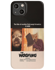 Funda personalizada para teléfono con 2 mascotas 'The Woofing'