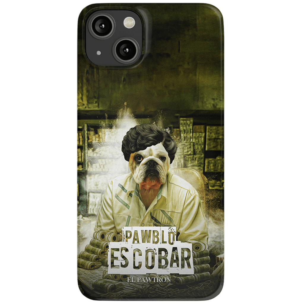 Funda para móvil personalizada &#39;Pawblo Escobar&#39;