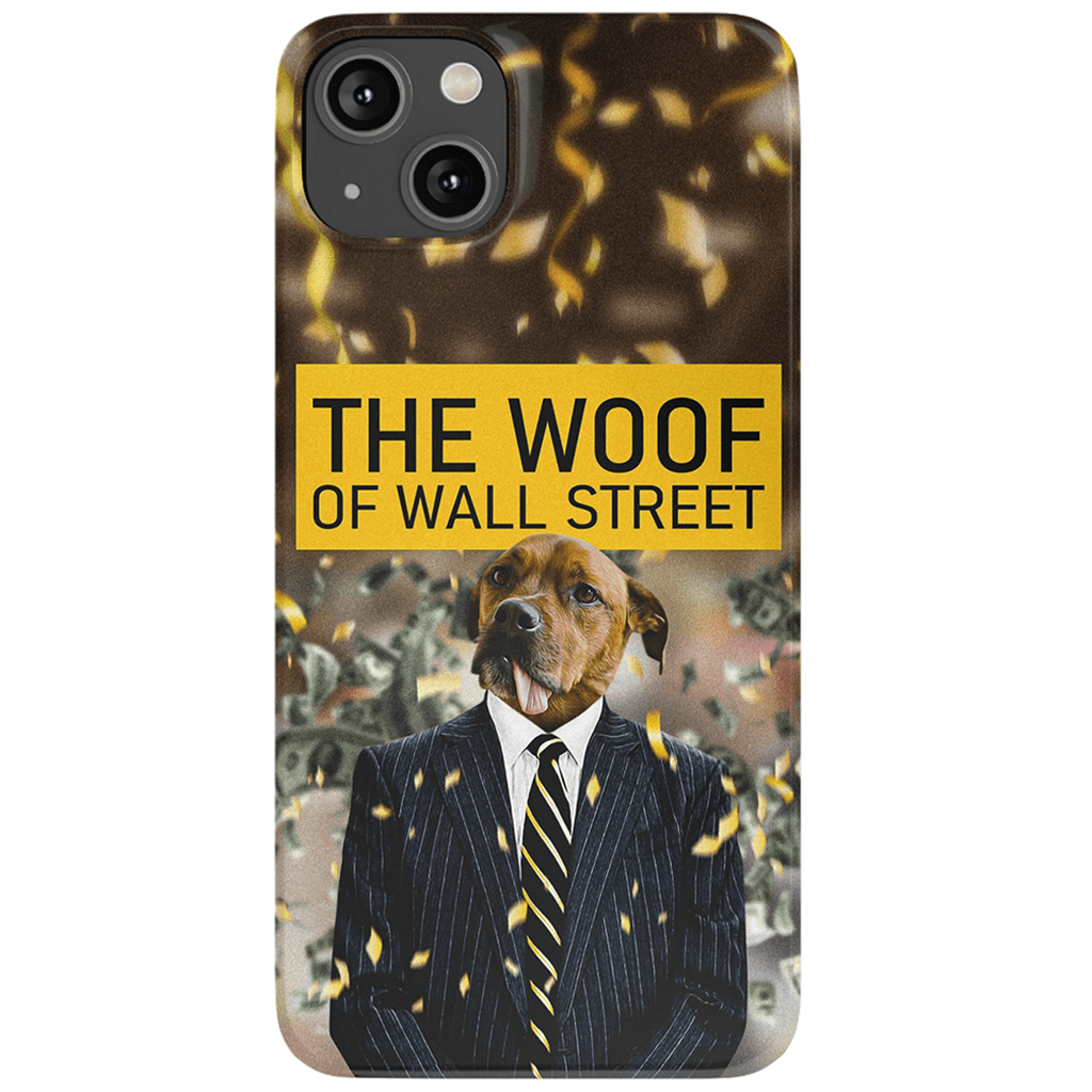 Funda para móvil personalizada &#39;La trama de Wall Street&#39;