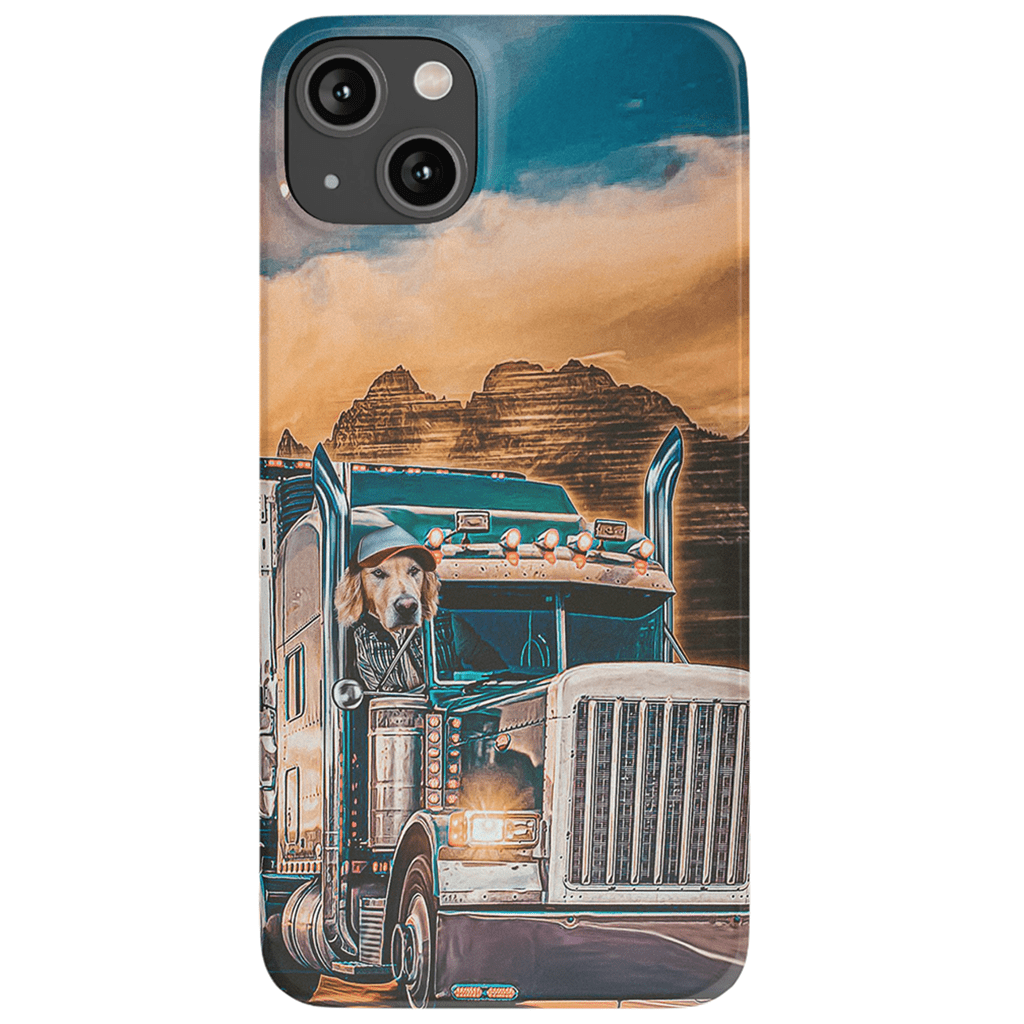 Funda para móvil personalizada &#39;El camionero&#39;