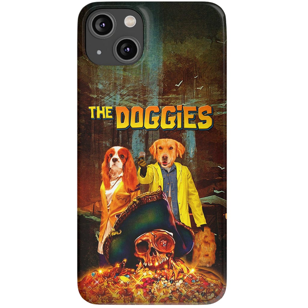 Funda personalizada para teléfono con 2 mascotas &#39;The Doggies&#39;