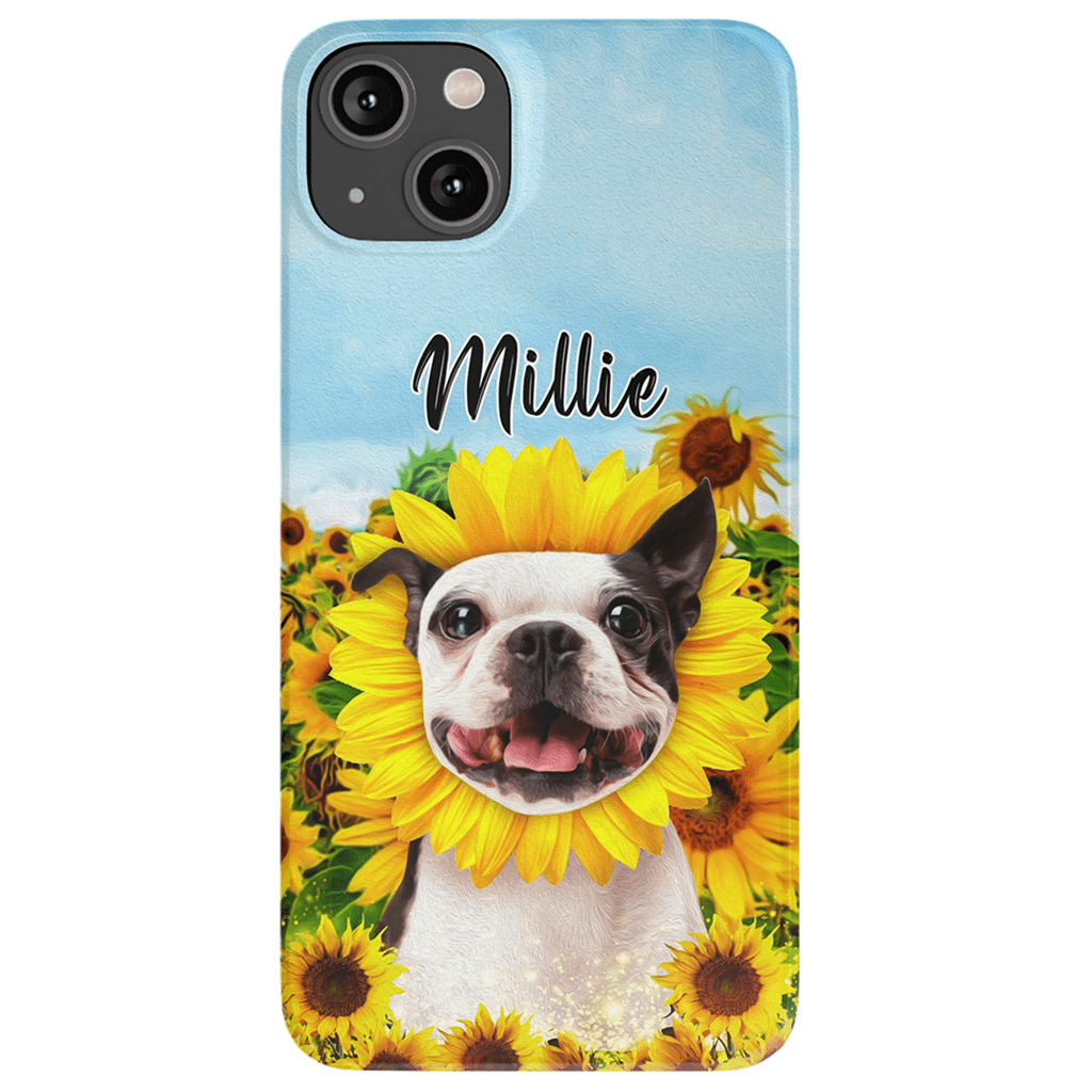 Funda para móvil personalizada &#39;El Girasol&#39;