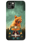 Funda para móvil personalizada 'Jurassic Meow'