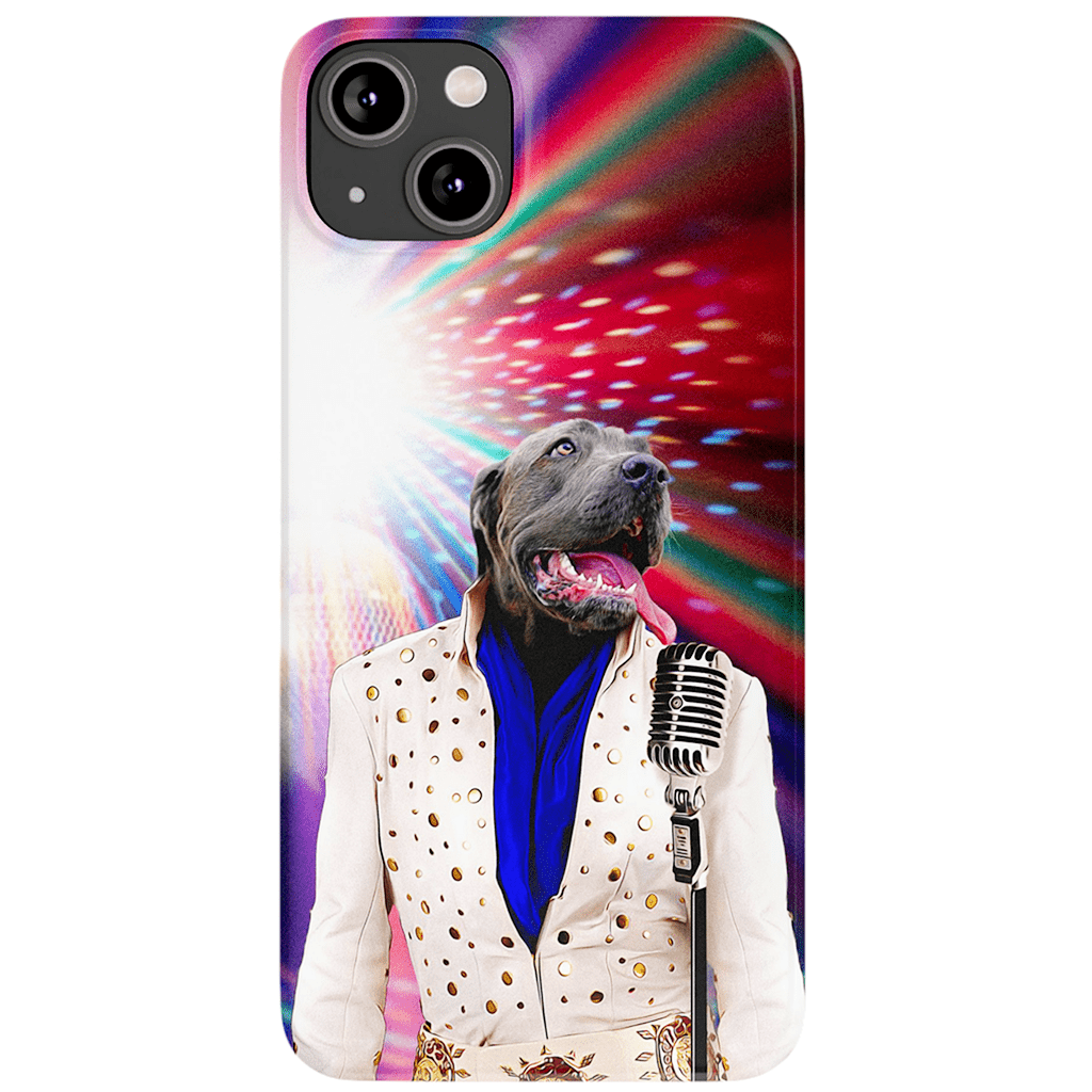 Funda para teléfono personalizada &#39;Elvis Pawsley&#39;