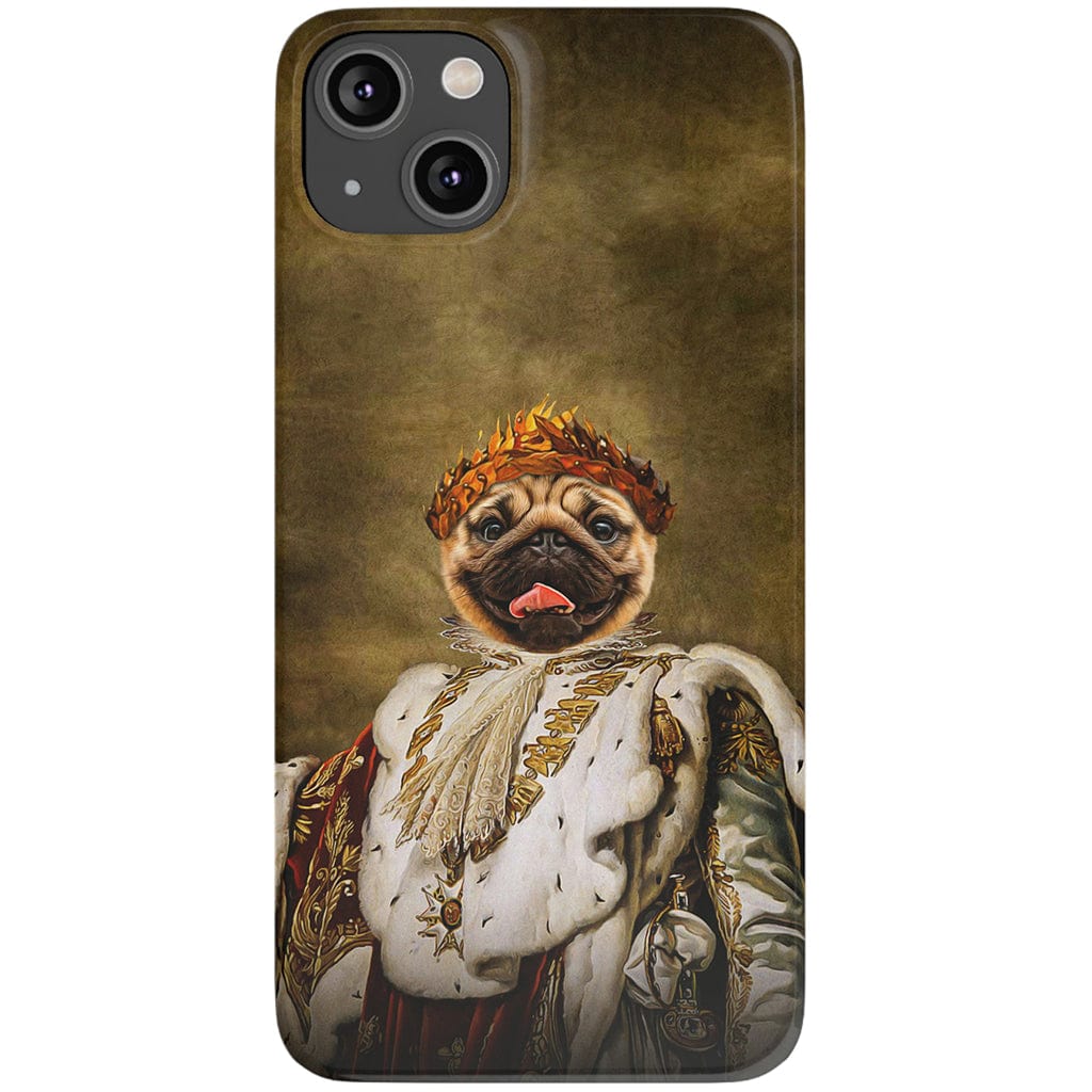 Funda para móvil personalizada &#39;El Rey Blep&#39;