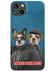 'Trailer Park Dogs 2' Funda personalizada para teléfono con 2 mascotas