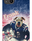 Funda personalizada para teléfono con perro 'New England Doggos'