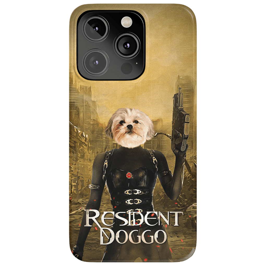 Funda para teléfono personalizada &#39;Resident Doggo&#39;