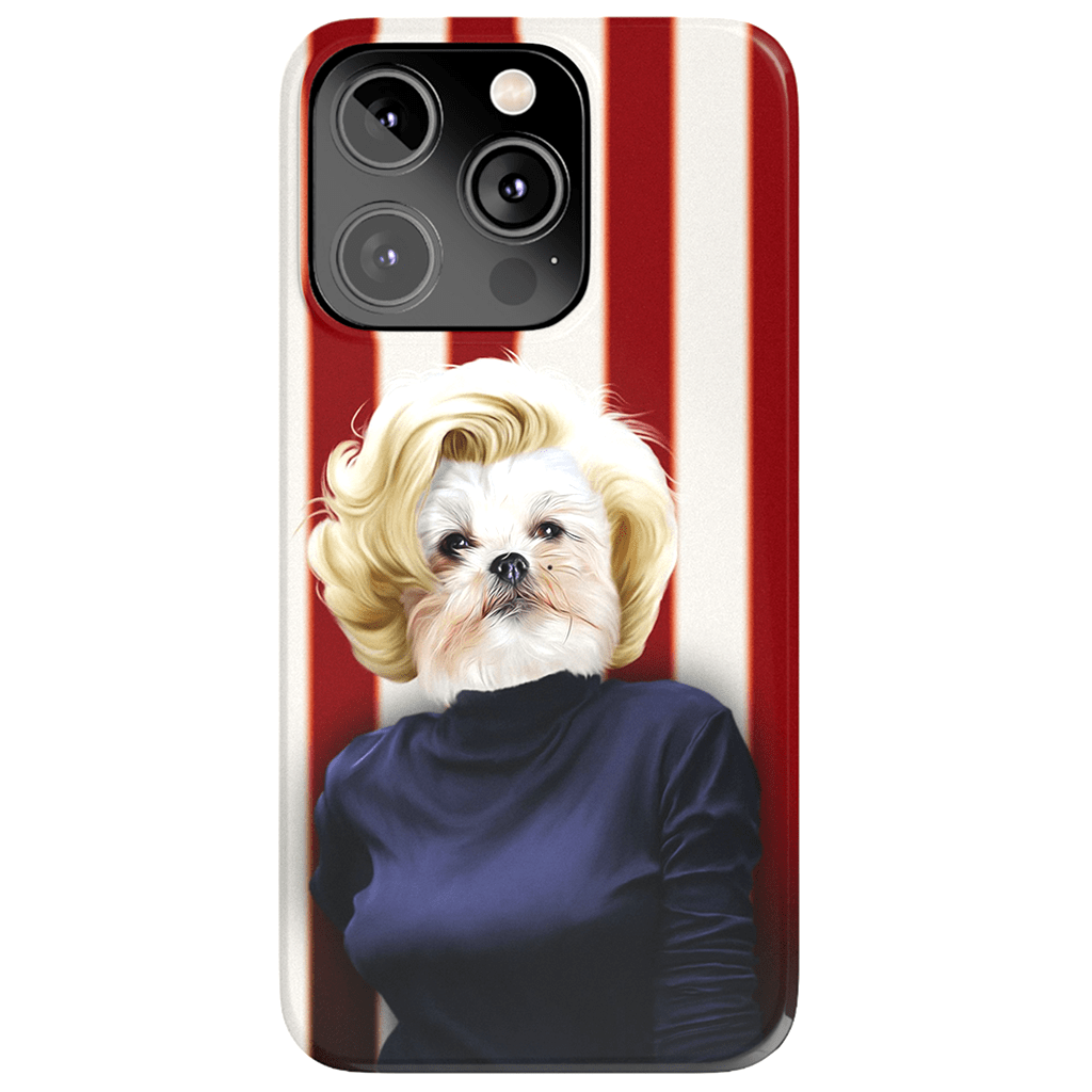 Funda para teléfono personalizada &#39;Marilyn Monpaw&#39;