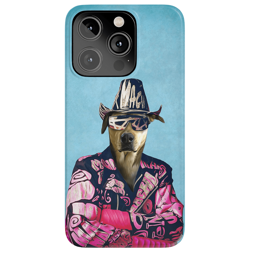 Funda para teléfono personalizada &#39;Macho Man Randy Dogger&#39;