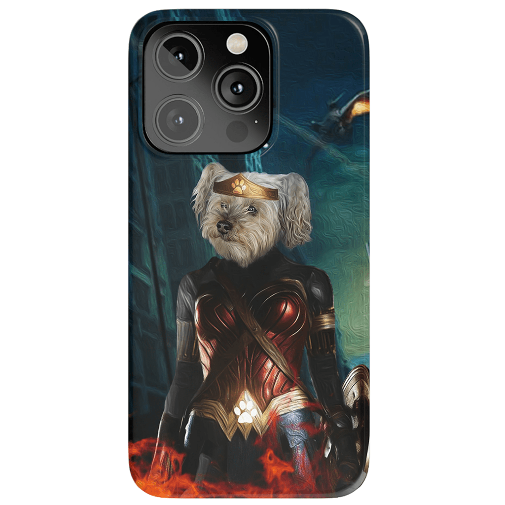 Funda para teléfono personalizada &#39;Wonder Doggette&#39;