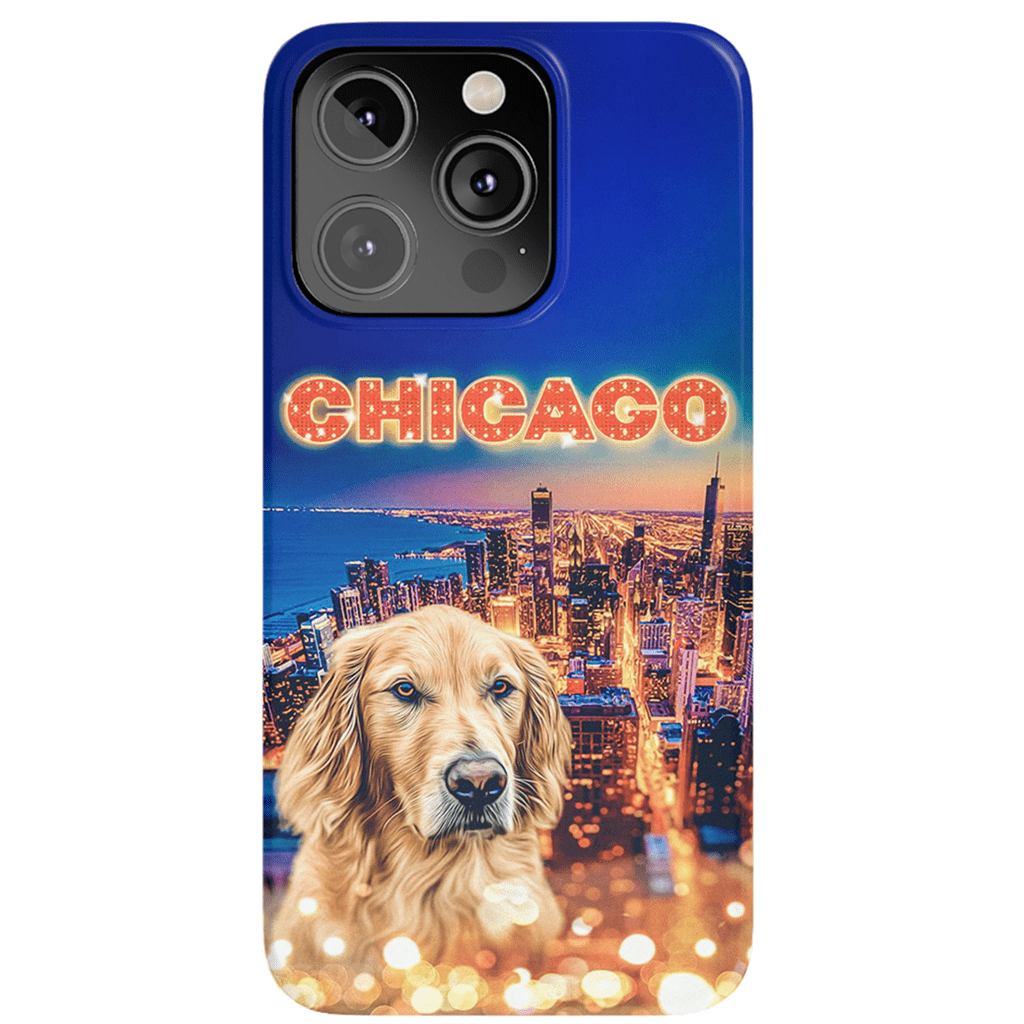 Funda para teléfono personalizada &#39;Doggos Of Chicago&#39;