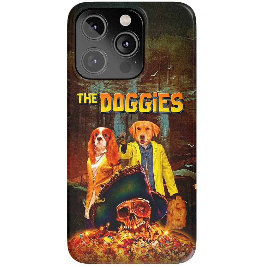 Funda personalizada para teléfono con 2 mascotas &#39;The Doggies&#39;