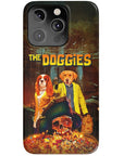 Funda personalizada para teléfono con 2 mascotas 'The Doggies'