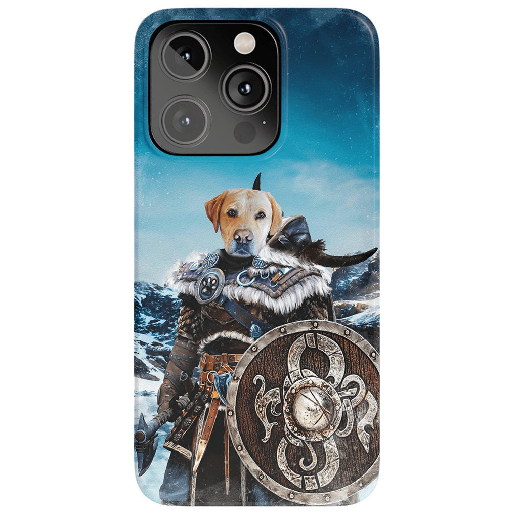 Funda para móvil personalizada &#39;Guerrero vikingo&#39;