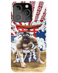 Funda para móvil personalizada 'El luchador de sumo'