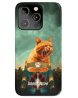 Funda para móvil personalizada 'Jurassic Meow'