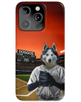 Funda para móvil personalizada 'El jugador de béisbol'