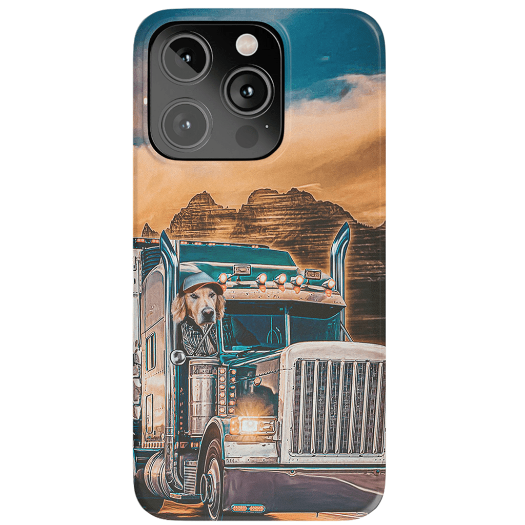 Funda para móvil personalizada &#39;El camionero&#39;