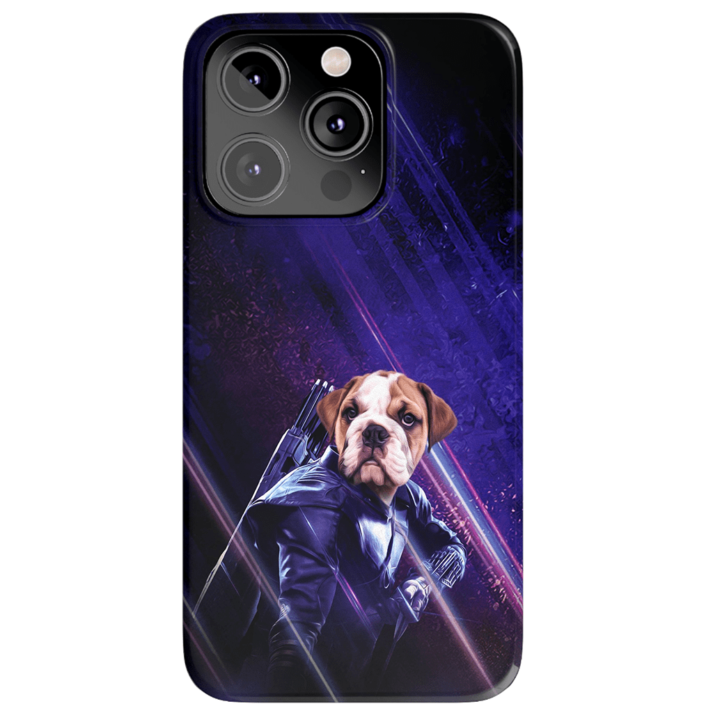 Funda para teléfono personalizada &#39;Hawkeye Doggo&#39;