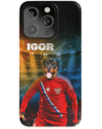 Funda para móvil personalizada 'Russia Doggos Soccer'