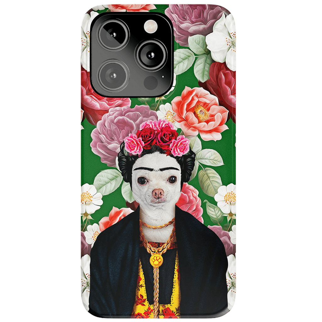 Funda para móvil personalizada &#39;Frida Doggo&#39;