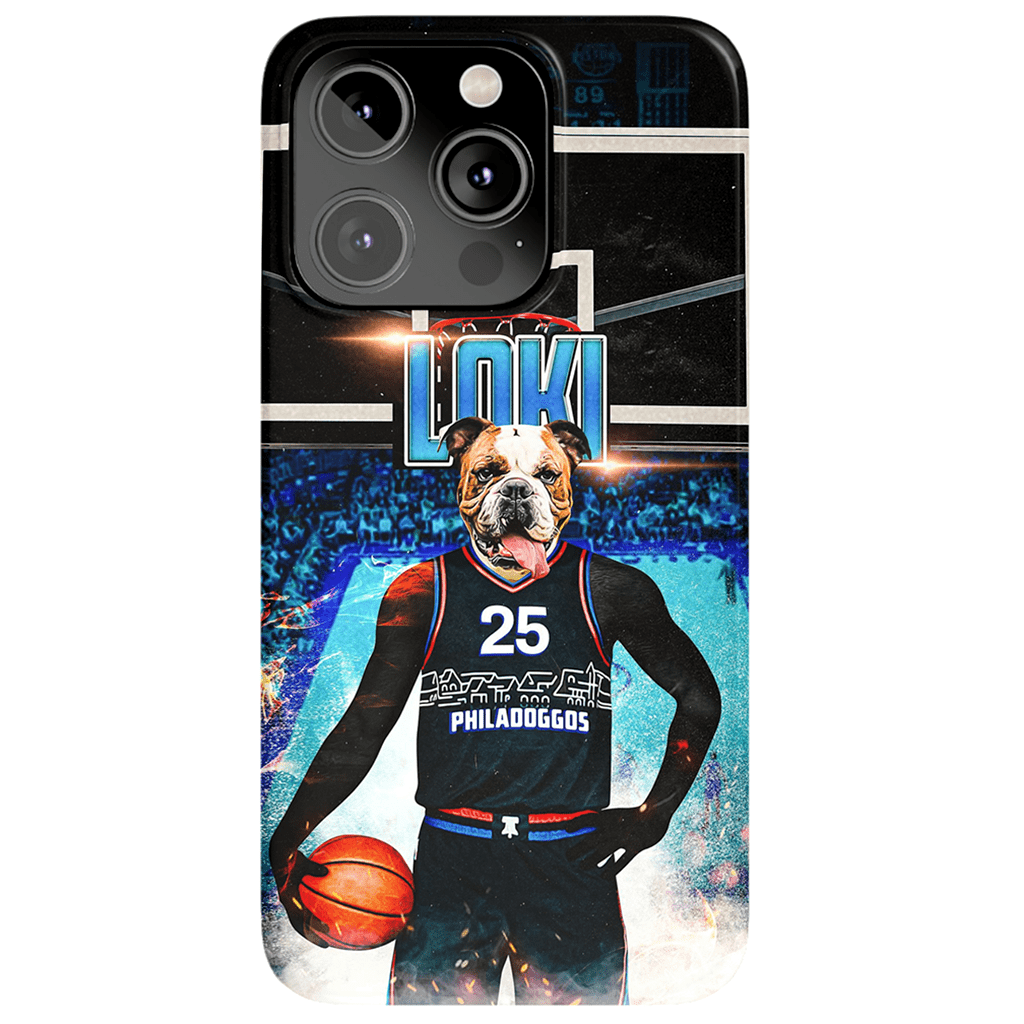 Funda para teléfono personalizada &#39;Philadoggos 76ers&#39;