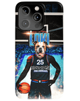 Funda para teléfono personalizada 'Philadoggos 76ers'