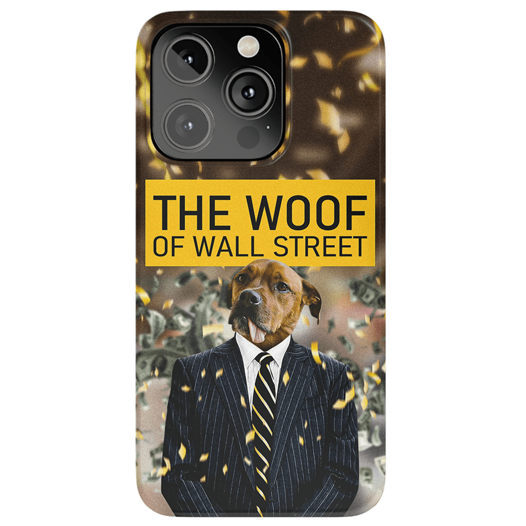 Funda para móvil personalizada &#39;La trama de Wall Street&#39;