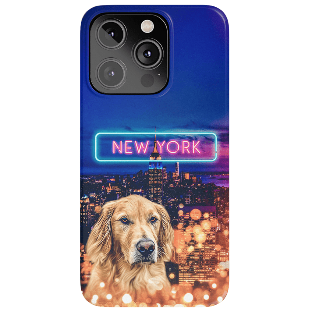 Funda para móvil personalizada &#39;Doggos de Nueva York&#39;