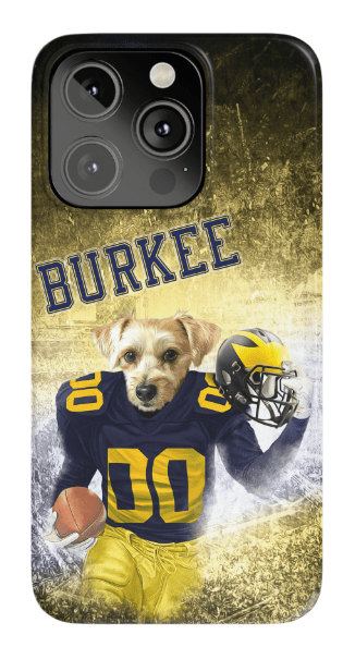 Funda para teléfono personalizada &#39;Michigan Doggos&#39;