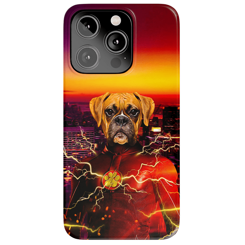 Funda para teléfono personalizada &#39;Flash Doggo&#39;