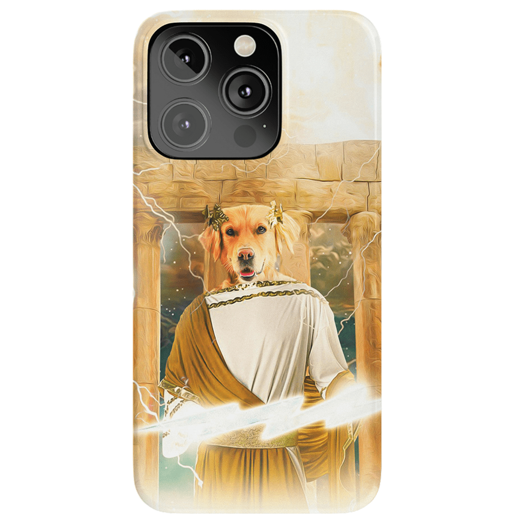 Funda para móvil personalizada &#39;Zeus Doggo&#39;